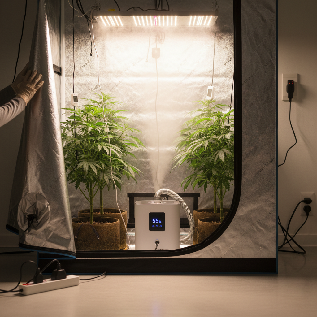 Elevating Your Cultivation: The Best Humidifiers for Cannabis Grow Tents