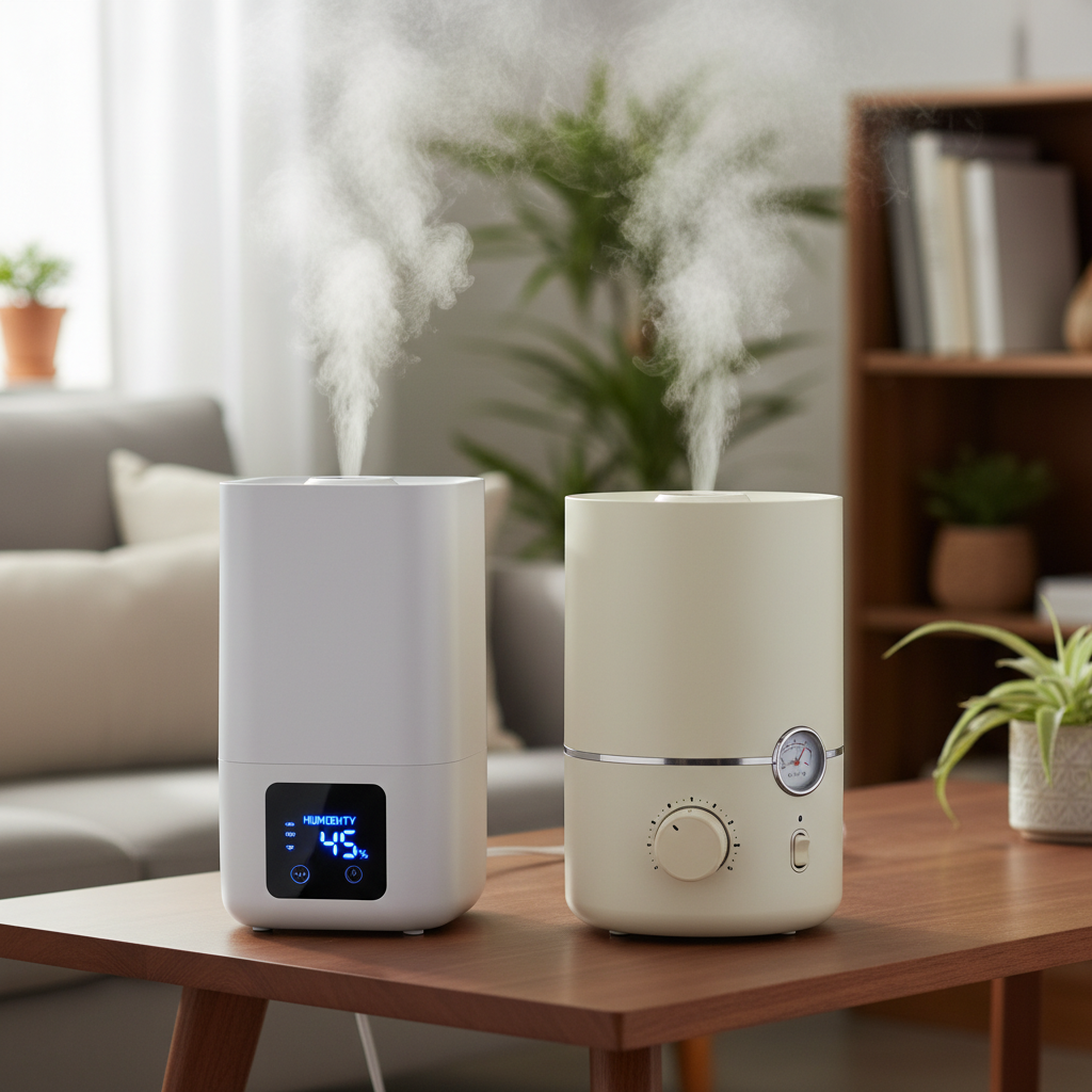 Digital vs. Analog Knob Control: Choosing the Right Humidifier Interface