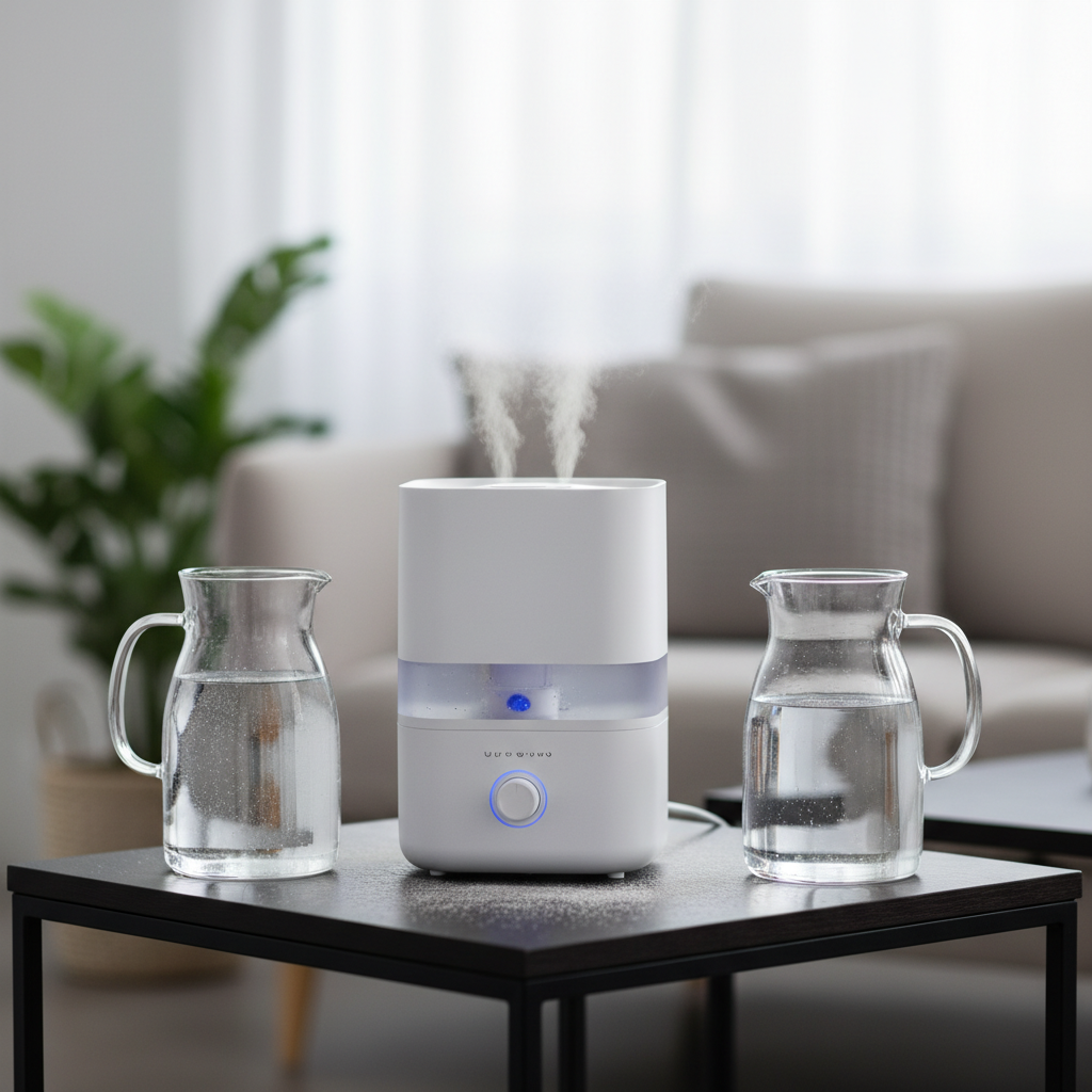 Tap Water vs. Distilled: Preventing Humidifier White Dust and Safeguarding Your Home
