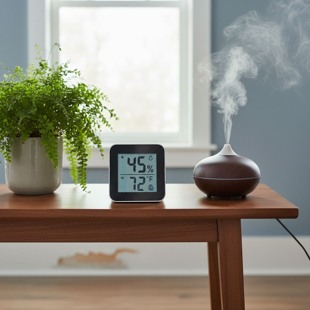 The Unseen Influence: Why You Should Monitor Indoor Humidity % for Health and Home