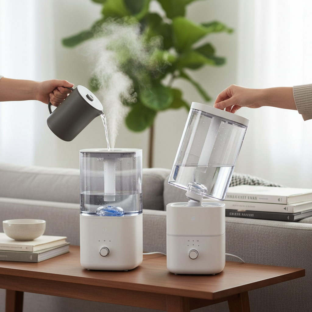 Top Fill vs. Bottom Fill Humidifier Tanks: Which Design is Right for You?
